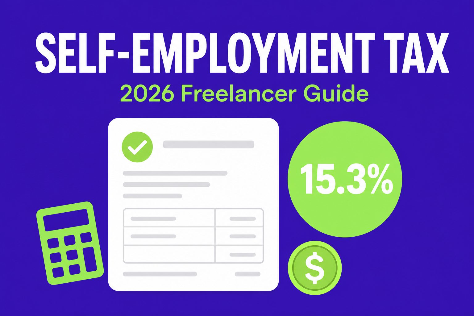 How self-employment tax works for freelancers in 2026